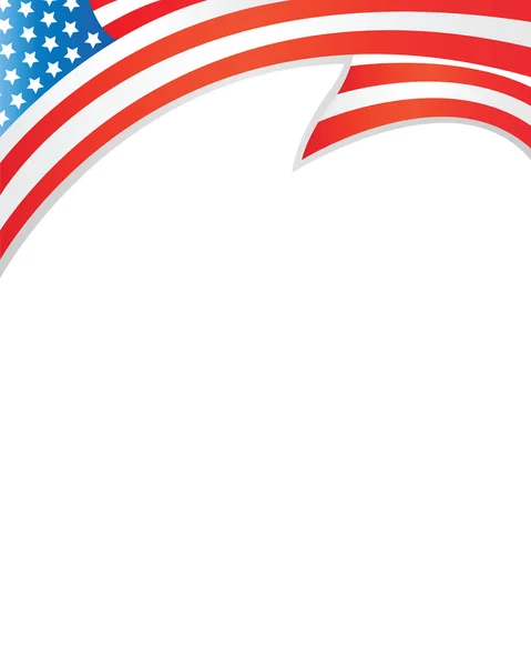 미국 애국 프레임 — 스톡 벡터