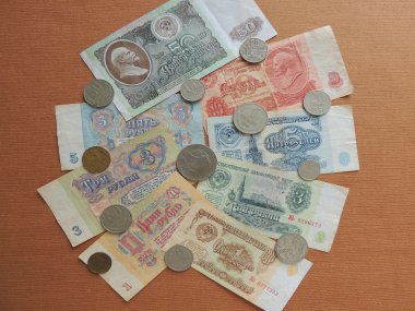 eski Sovyet para.