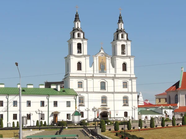 Orthodox Minsk Holy spirit Cathedral. — Stock Photo, Image
