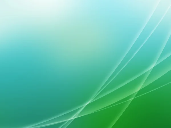 Abstrato verde azul onda fundo . — Fotografia de Stock
