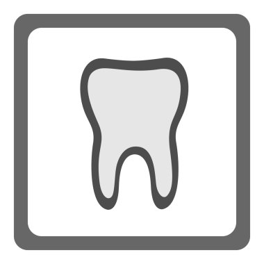 Diş kontur meydanda.