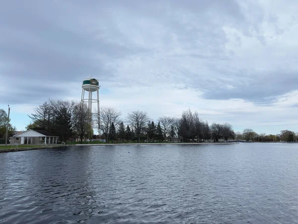 Venkovní Park Jaře — Stock fotografie