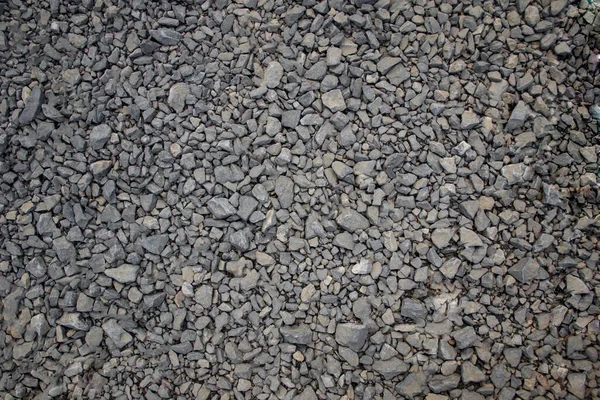 Navy Blue Gray Dark Pebble Stone Small Stone Texture Background — Stock Photo, Image