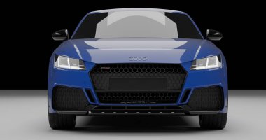 Audi TT 2020 3D rendering car