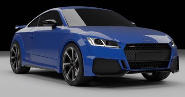 Audi TT 2020 3D rendering car