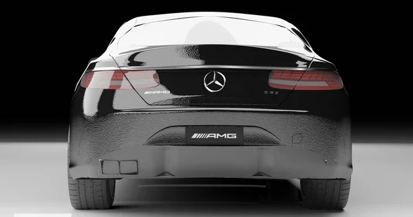 Mercedes Benz Amg S63 Renderign Car Isolated Background — ストック写真
