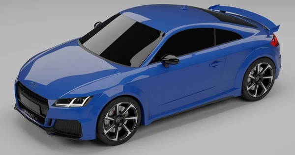 Audi 2020 Rendering Car — 图库照片