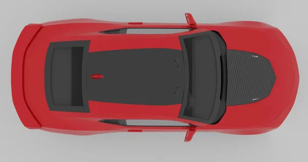 Chevrolet Camaro Zl1 Samochód Renderujący Izolowanym Tle — Zdjęcie stockowe