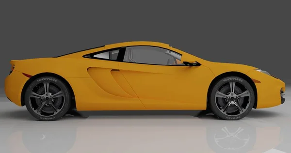 Mclaren Rendering Car Isolated Background — ストック写真