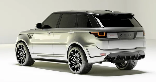 Range Rover Render Car Isolated Background — Stockfoto