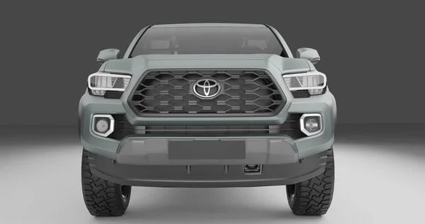 Toyota Tacoma 3d render on isolated background
