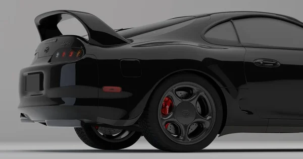 Toyota Supra Rendering Isolated Background — Zdjęcie stockowe