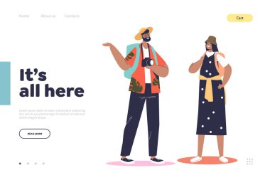 Doğru yolu arayan iki yolcuyla birlikte yabancı şehir konseptinde kaybolmuş.