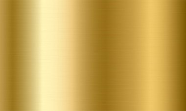 Kusursuz altın metal dokusu. Altın eğimli arkaplan, desenli metalik şablon