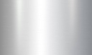 Paslanmaz çelik ya da alüminyum doku arka planı. Gerçekçi metalik alüminyum veya platin yüzey.