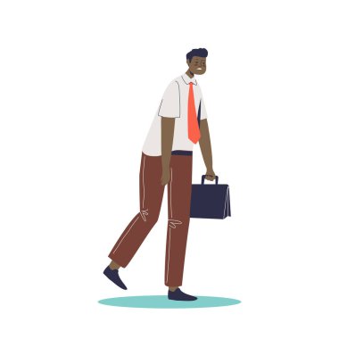 Yorgun bir ofis çalışanı işe giderken mutsuz ve hayal kırıklığına uğramış hissediyor.