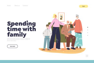 Torunları olan mutlu büyükanne ve büyükbabalarıyla aile sahalarında vakit geçirmek.