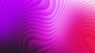 Renkli dalga desenleri koyu mordan canlı kırmızıya geçerek pürüzsüz ve akışkan bir tasarım oluşturuyor. Girdap çizgileri bu büyüleyici soyut görüntüde ritim ve derinlik yaratır..