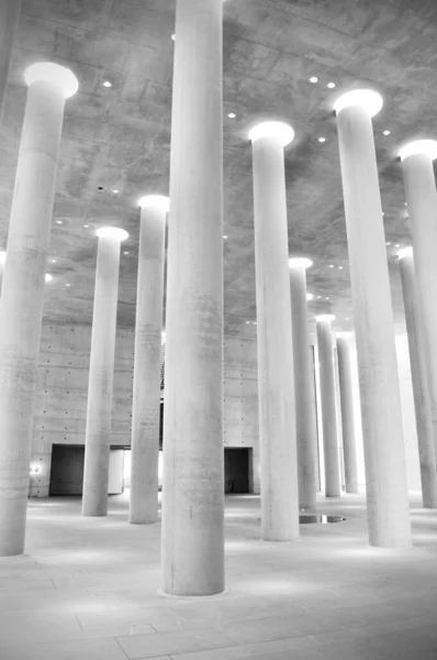 Treptow Crematorio Edificio Architettura Moderna Cemento Interno — Foto Stock
