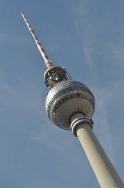 Berlin Almanya 'da Televizyon İzleme Kulesi