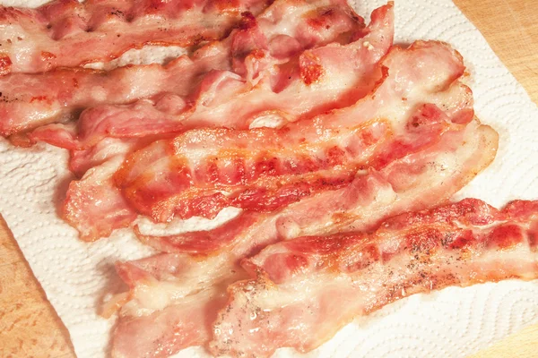 Bacon on paper — Stock Photo, Image