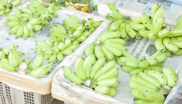 Green bananas — Stock Photo, Image