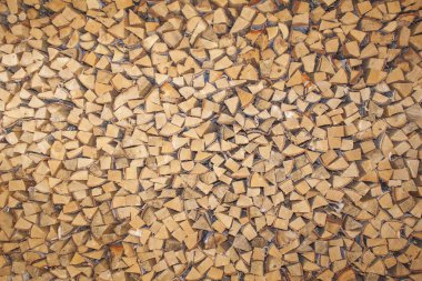 yakacak odun yığını