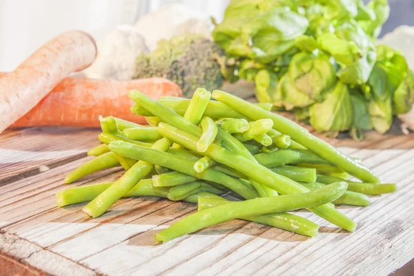 Fava verde — Fotografia de Stock