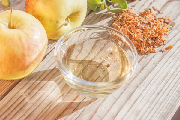 Apple vinegar — Stock Photo, Image