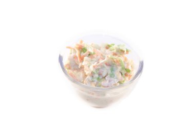 İzole lahana salatası