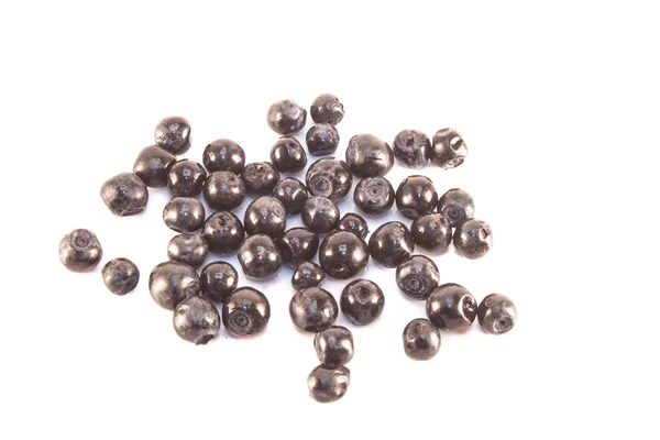 Pile of vaccinium myrtillus, blueberries — Stock Photo, Image