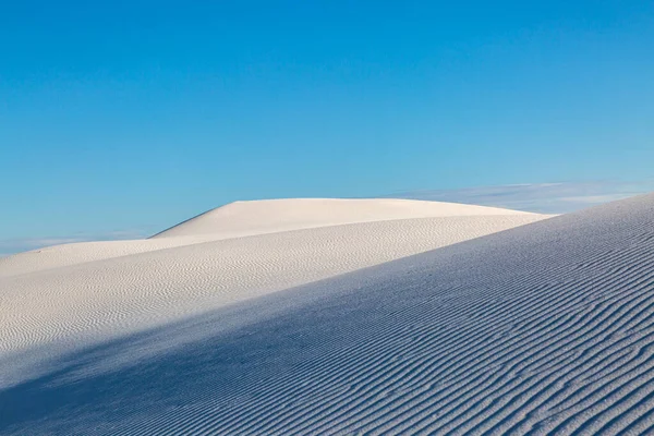 Gypsum Sanddyner White Sands National Park New Mexico — Stockfoto