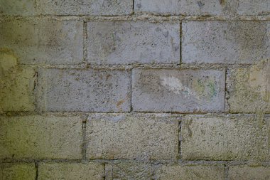 Eski gri tuğla duvar dokusu.