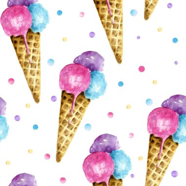 Suluboya dondurma pürüzsüz bir desen oluşturur.. 