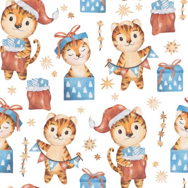 Noel ve 2022 Yeni Yıl Kusursuz Şablon. 