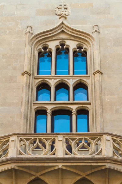 Gotiska fönster — Stockfoto