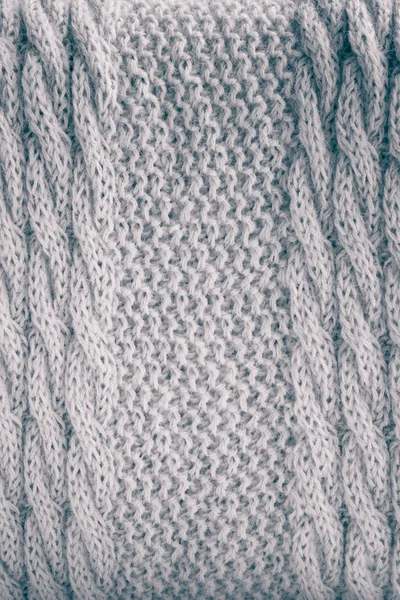 Knitted woolen background. — Stock Photo, Image