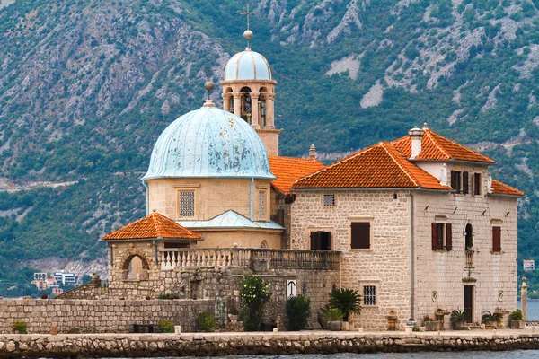 Gospa od Skrpjela, Kotor, Montenegro. — Stockfoto