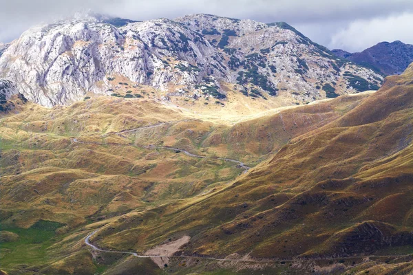 Mountains in autumn. National nature park "Durmitor", Montenegro — Stock Photo, Image