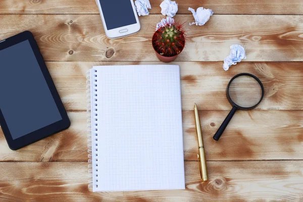 Desk in the office — Stock Photo, Image