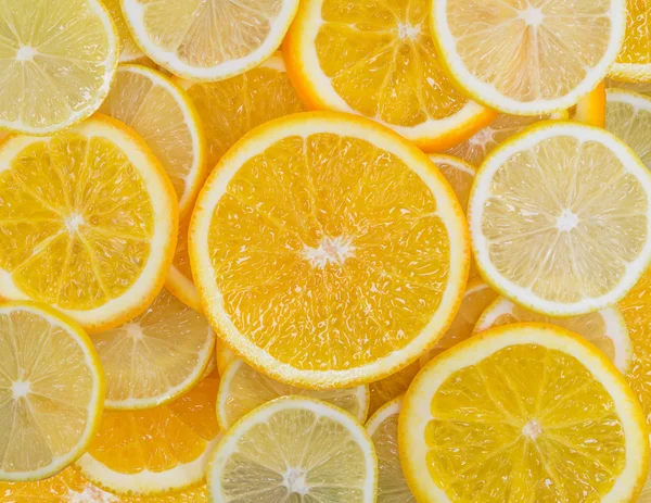 Mezcla de frutas de limón y naranja —  Fotos de Stock