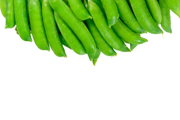 Pile of green peas — Stock Photo, Image