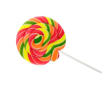 Parlak yuvarlak lolipop