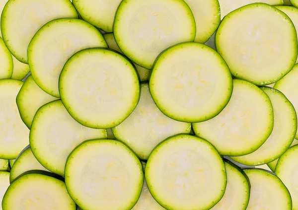 Stück Gemüsezucchini — Stockfoto