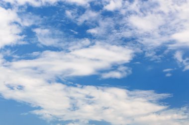 Bulutlu gökyüzü gün