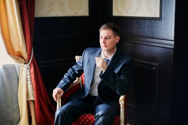 Başarılı genç iş adamı 