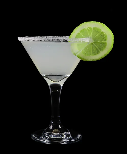 Margarita mit einer Scheibe Limettenfrüchte — Stockfoto