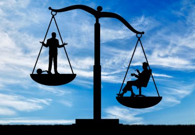 Zengin fakir insanlar arasında sosyal eşitsizlik