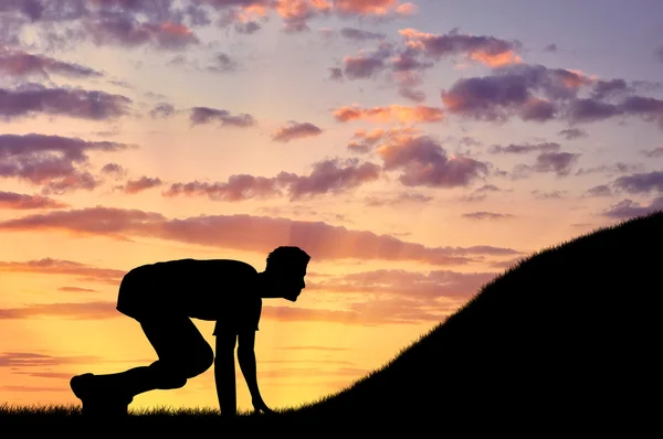 Begonnen aan het begin — Stockfoto