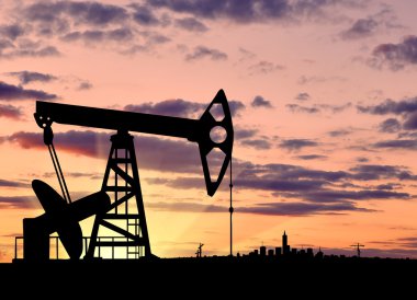 Siluet sallanan petrol 